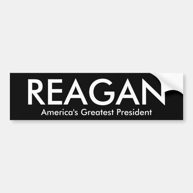 REAGAN Amerika mest underbara president Bildekal (Framsidan)