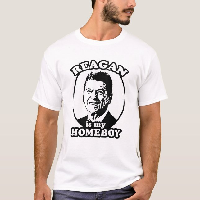 REAGAN ÄR MIN HOMEBOY TEE (Framsida)