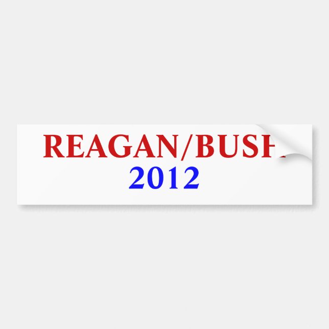 REAGAN/BUSH 2012 BILDEKAL (Framsidan)