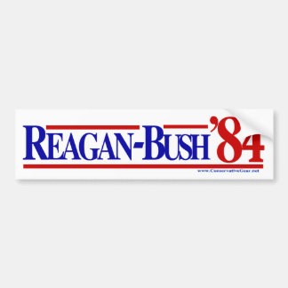 Reagan Bush 84 Bildekal
