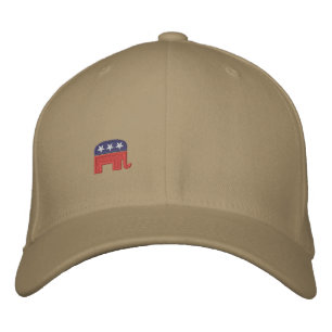 Reagan Bush 84 Broderad Keps