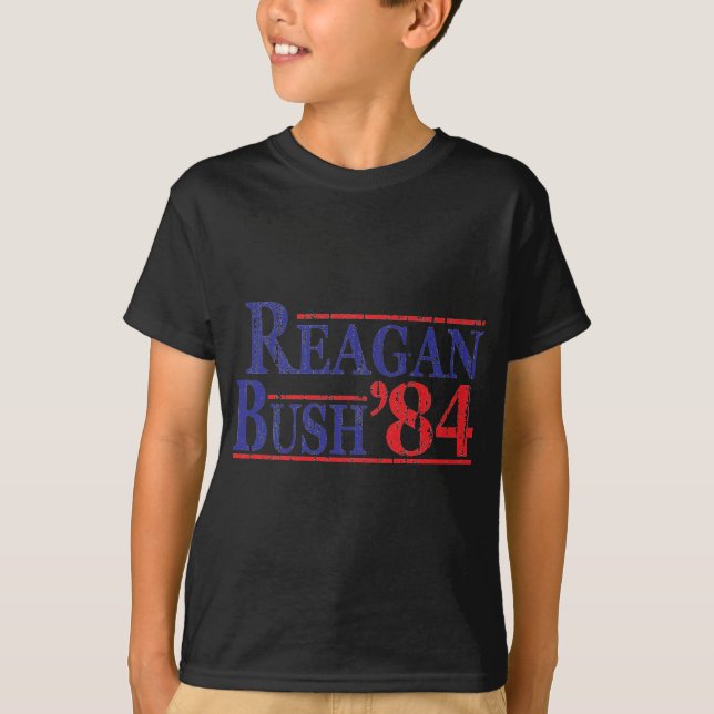 REAGAN-BUSH-84 T-SHIRT (Framsida)
