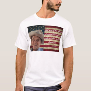 Reagan citationsteckenT-tröja Tee