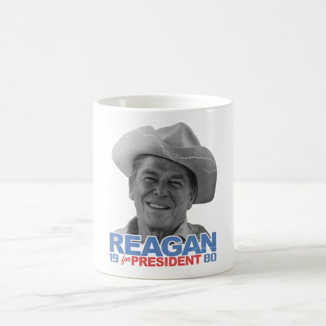 Reagan Cowboy 1980 Kaffemugg (Center)