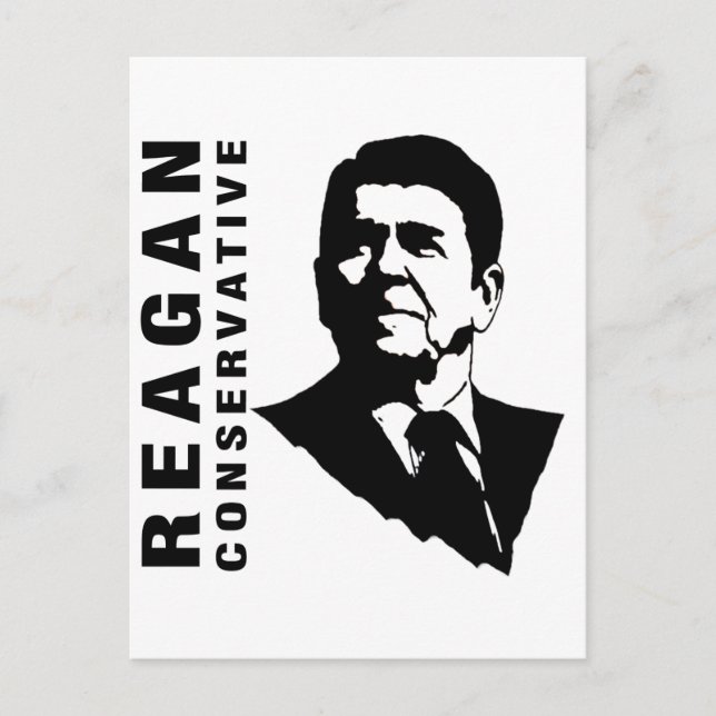Reagan Konservativ Vykort (Framsida)