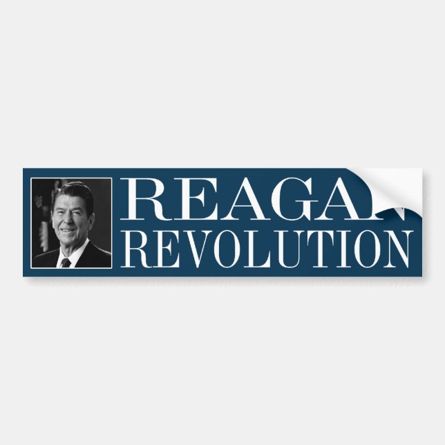 Reagan revolution bildekal (Framsidan)