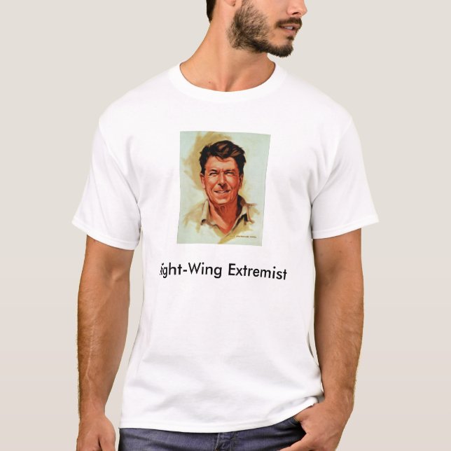 Reagan right wingextremist t-shirt (Framsida)