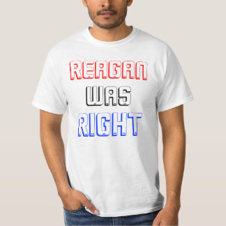 REAGAN VAR HÖGER TEE SHIRT