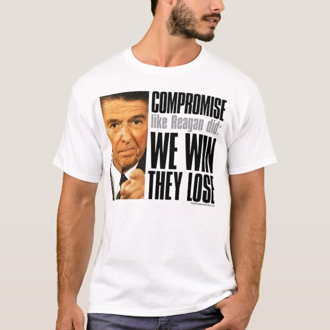 Reagans kompromissskjorta tee (Framsida)