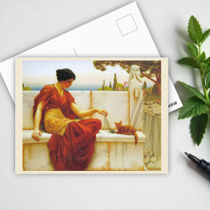 Reagensen av John William Godward Vykort