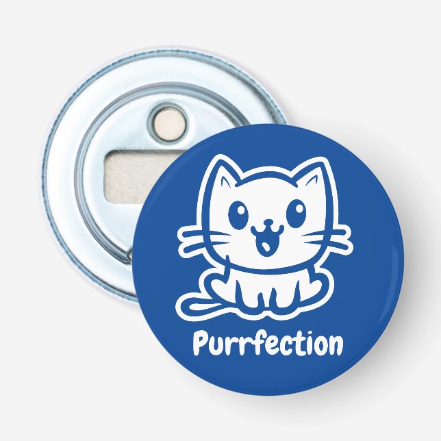 Reaktion, mycket katt, djur flasköppnare (Framsidan)