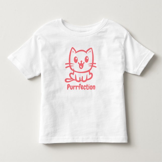 Reaktion, mycket katt, djur t shirt (Framsida)