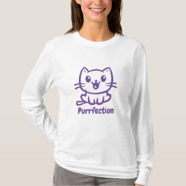 Reaktion, mycket katt, djur t shirt