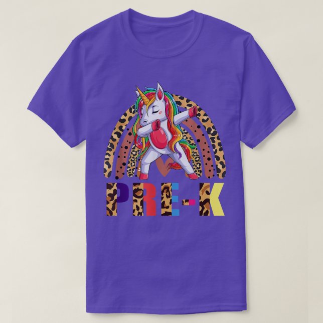 Reaktionen av rebellerna Raschleopard Dab Unicorn  T Shirt (Design framsida)