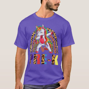 Reaktionen av rebellerna Raschleopard Dab Unicorn T Shirt