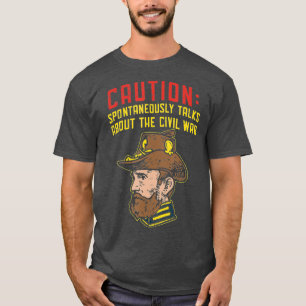 Reaktionshistorik för Krig vid civila Krig-skämt T Shirt