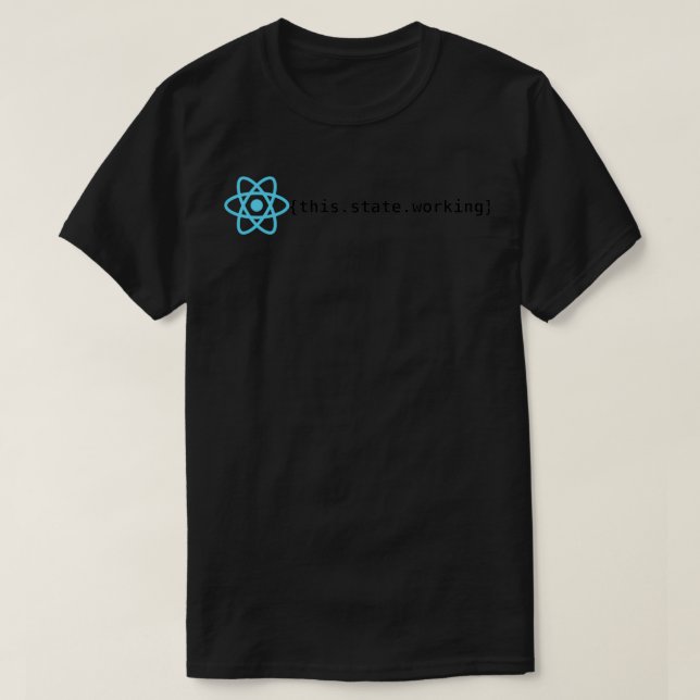 Reaktionsstatus - arbete t shirt (Design framsida)