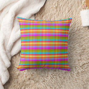 Reaktiv Plaid CR Kudde