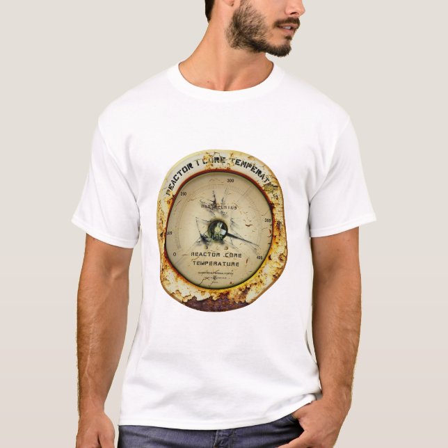 Reaktorhärdtemperatur T Shirt (Framsida)