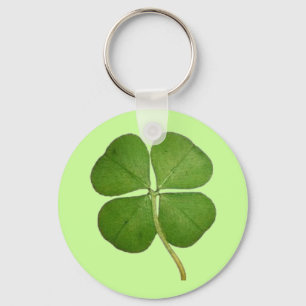 Real 4 Löv Shamrock Nyckelring