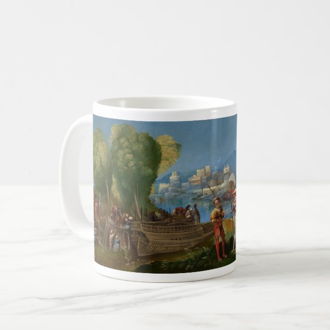 real art coffee cup, the trojans, dosso dossi kaffemugg (Framsida vänster)