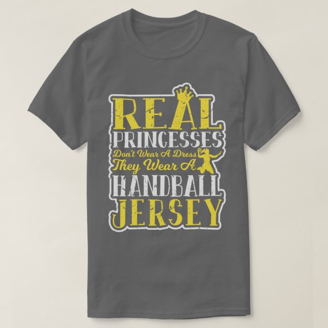 Real Bära A Handball Jersey T Shirt (Design framsida)