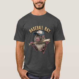 Real Baseball Fladdermus T Shirt