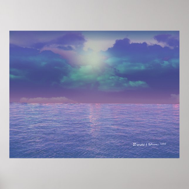 Real Blue Poster (Framsidan)