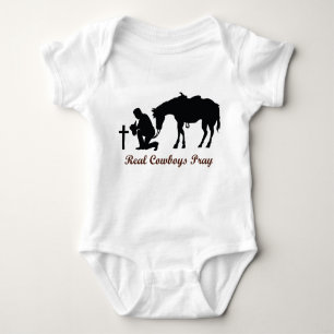 Real Cowboys Pray T Shirt