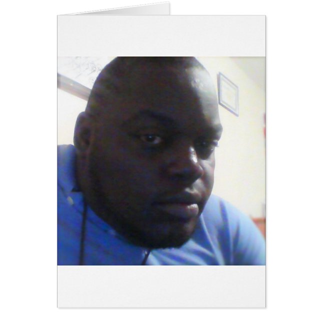 real deal saker hälsningskort (Framsidan)