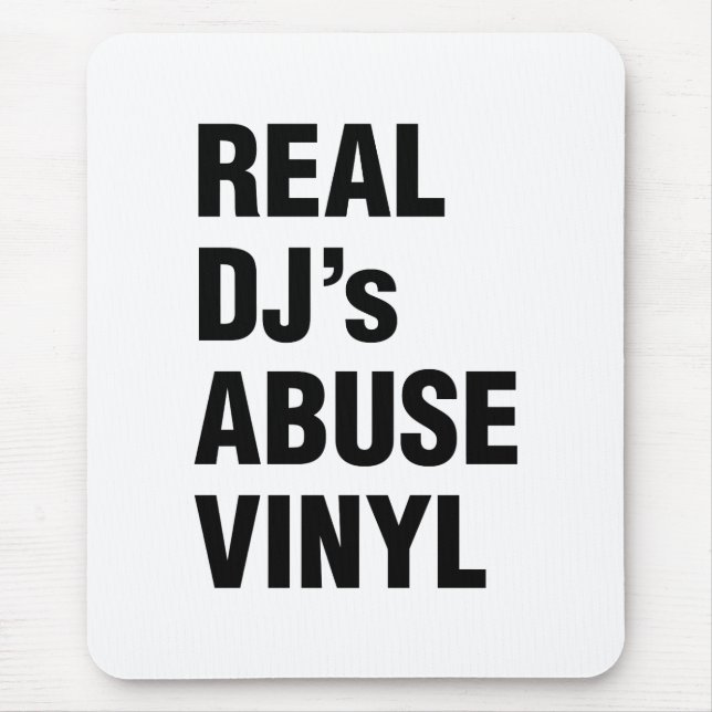 REAL DJ's ABUSE VINYL Musmatta (Framsidan)