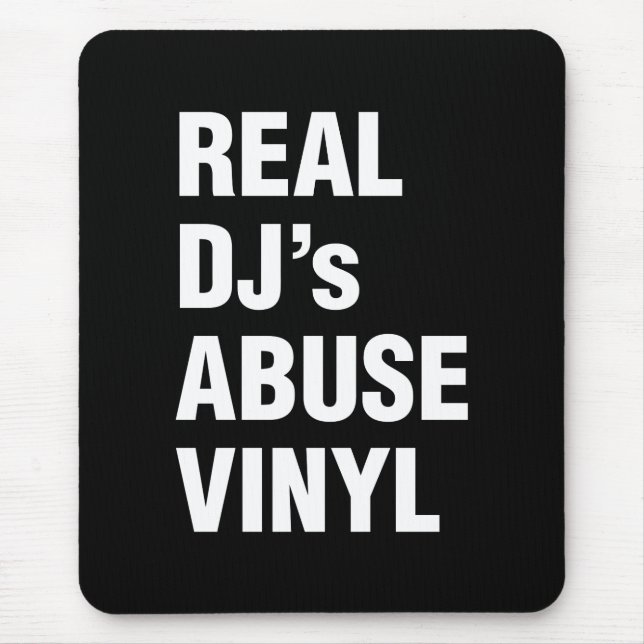 REAL DJ's ABUSE VINYL Musmatta (Framsidan)