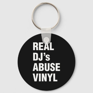 REAL DJ's ABUSE VINYL Nyckelring