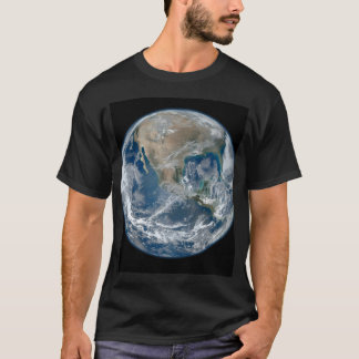 Real Earth Photograph (Blue Marble) - Nasa Satell T Shirt