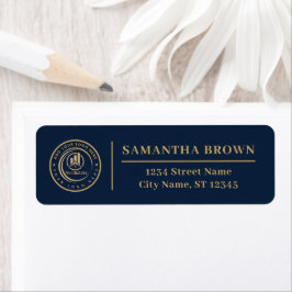 Real Estate Agent | Custom Logo Property Branding Returadress Etikett
