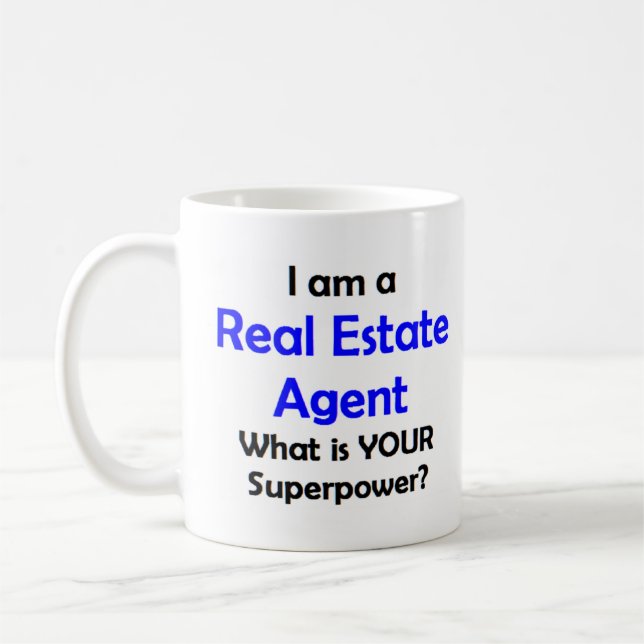 real estate agent kaffemugg (Vänster)