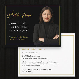 Real Estate Agent Neighborhood Marketing Mailer Vykort