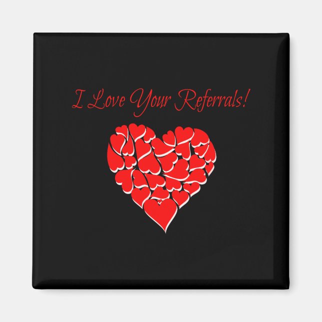 Real Estate Agent Valentine Day Shirt I Love Your  Magnet (Framsidan)