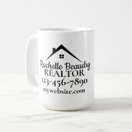 Real Estate Marketing Custom Realtor Kaffemugg