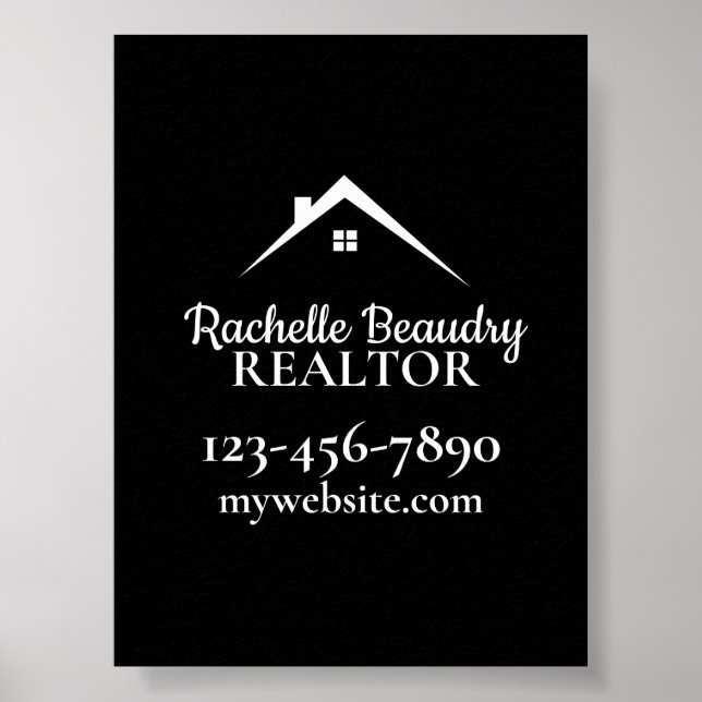 Real Estate Marketing Custom Realtor Poster (Framsidan)