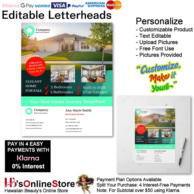 Real Estate Property Marketing Essential  Brevhuvud (Real Estate Property Marketing Essential Letterhead.)