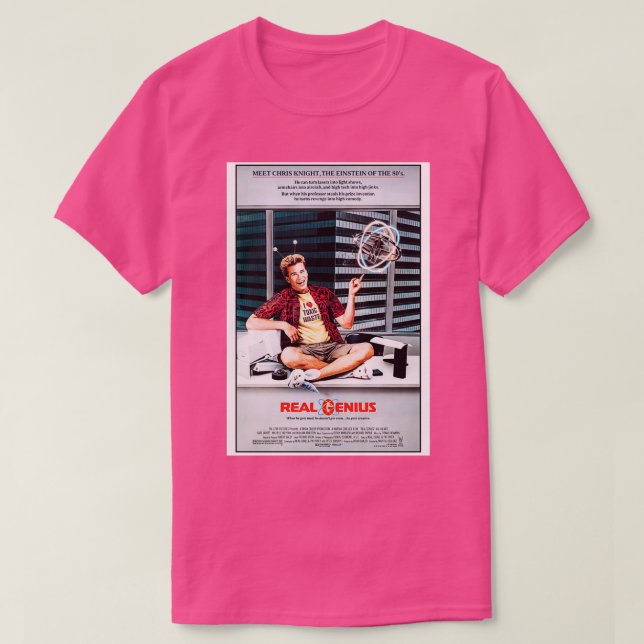 Real Genius 1985  T Shirt (Design framsida)