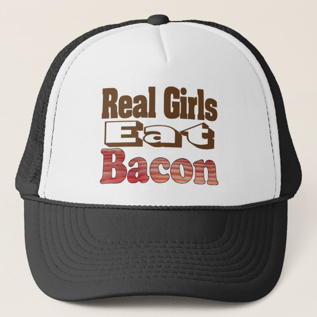 Real Girls Eat Bacon Keps (Framsida)