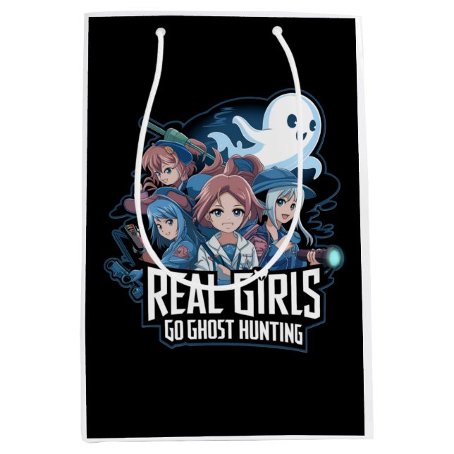 Real Girls Go Ghost Hunting Gift Bag (Framsidan)