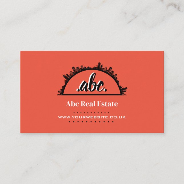 Real Gods Affärskort Visitkort (Framsida)