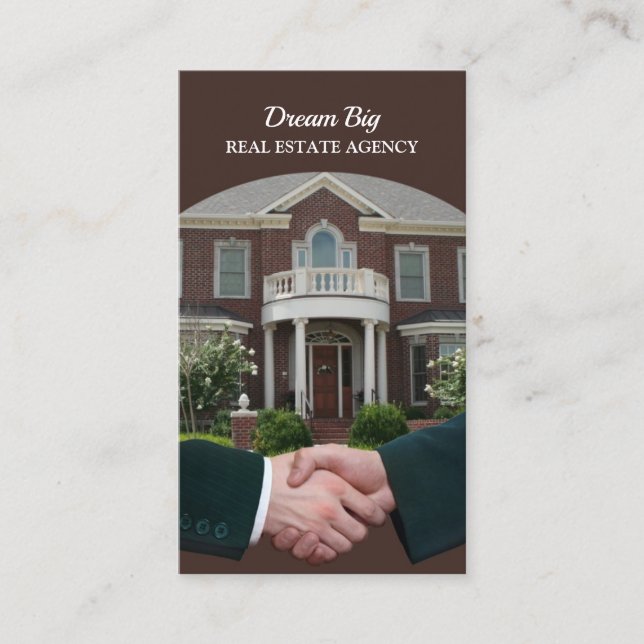 Real Gods Affärskort Visitkort (Framsida)