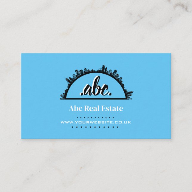 Real Gods Affärskort Visitkort (Framsida)