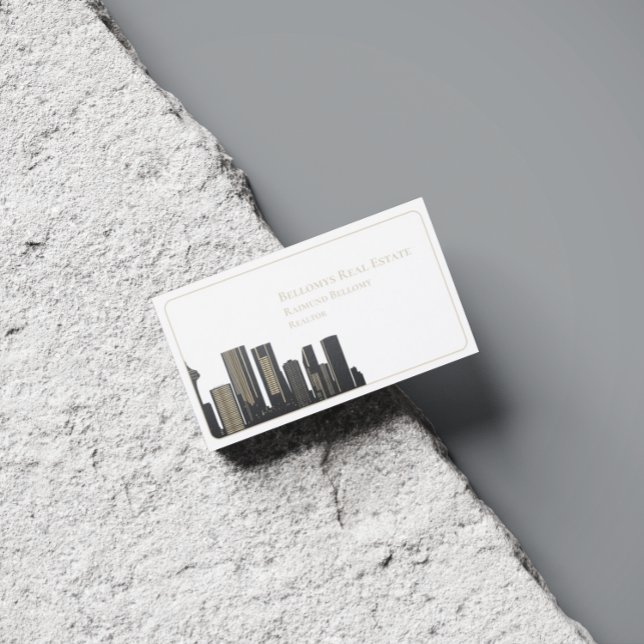 Real Gods Affärskort Visitkort (Real Estate Business Card)