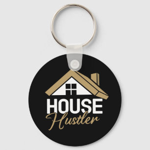 Real Gods Agent Broker Realtor House Hustler Nyckelring