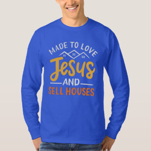 Real Gods Agent Christian Realtor Novelty T Shirt